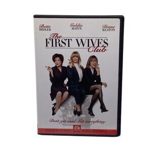 The First Wives Club DVD 1996 Widescreen Edition‎ Bette Midler Comedy Movie